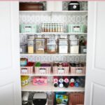 Organized Pantry with title "25+ Brilliant Ideas for Organizing the Pantry"