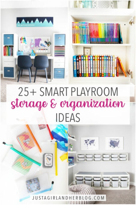 25+ Smart Playroom Storage and Organization Ideas