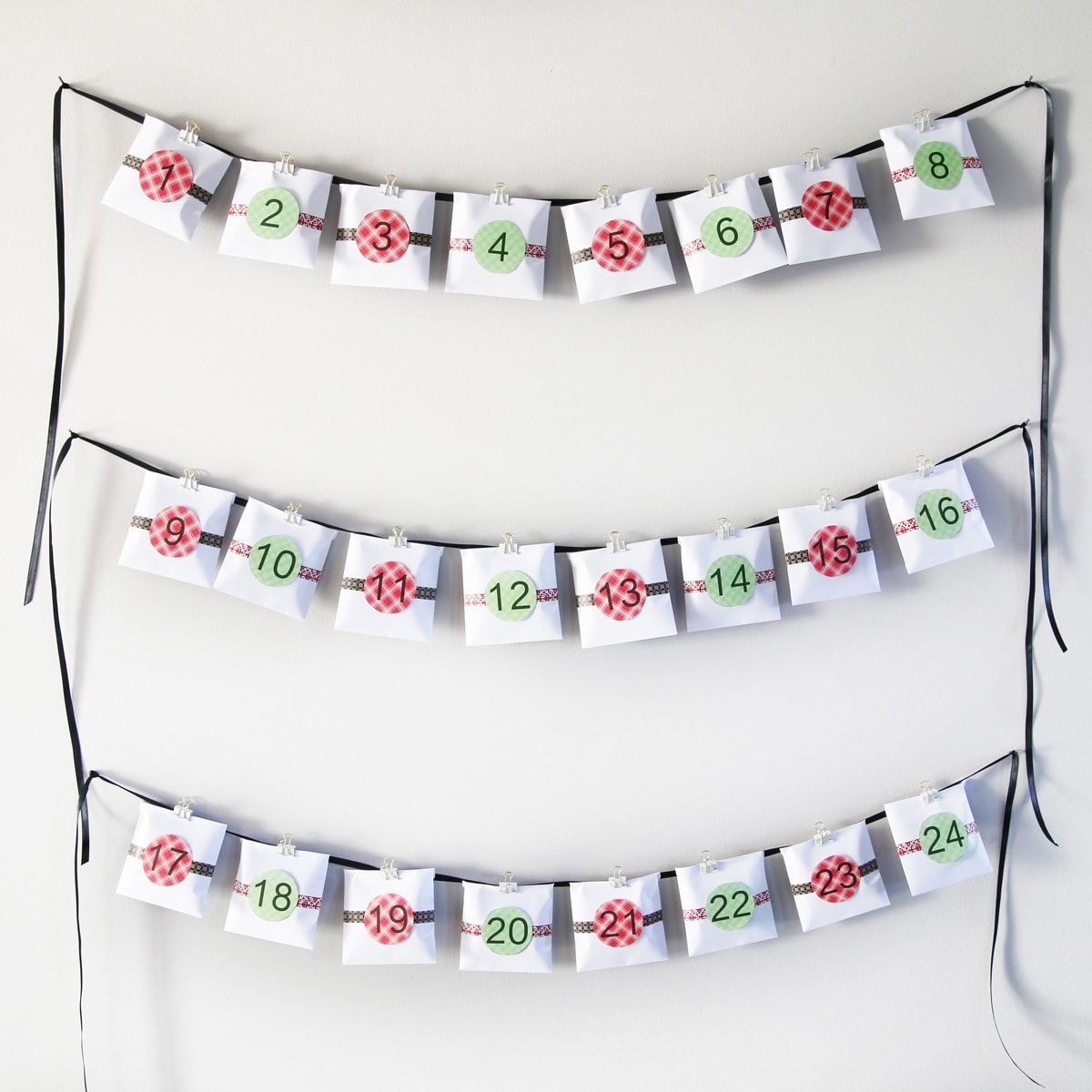 DIY Advent Calendar with Free Advent Calendar Printables