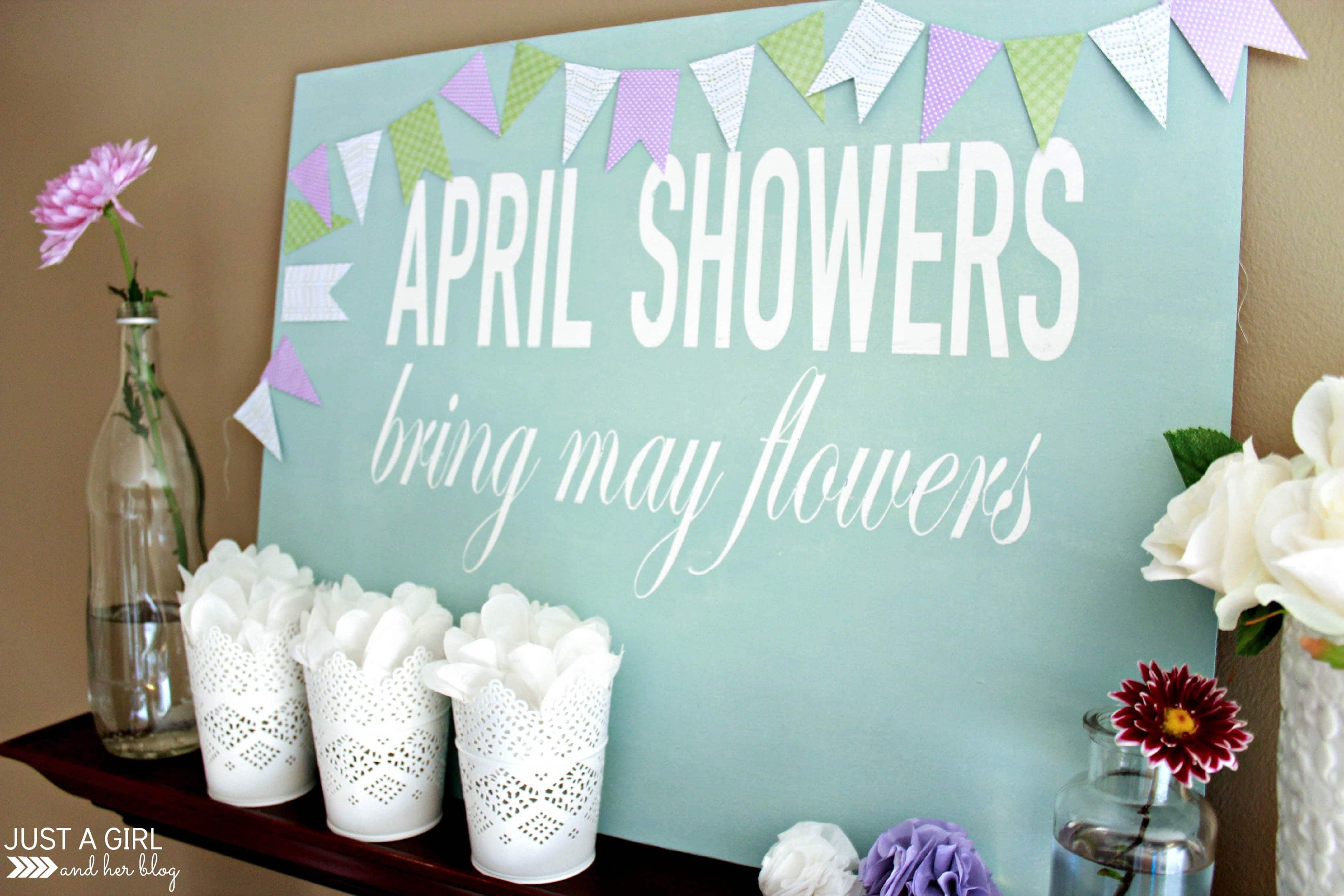 DIY Painted Sign and Giveaway at JustAGirlAndHerBlog.com