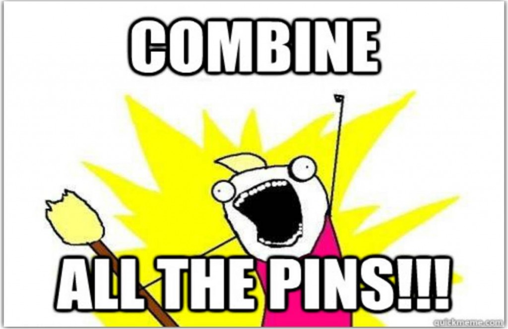 COMBINE ALL THE PINS!!!