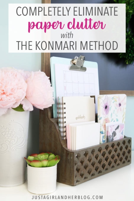 Completely Eliminate Paper Clutter with the KonMari Method