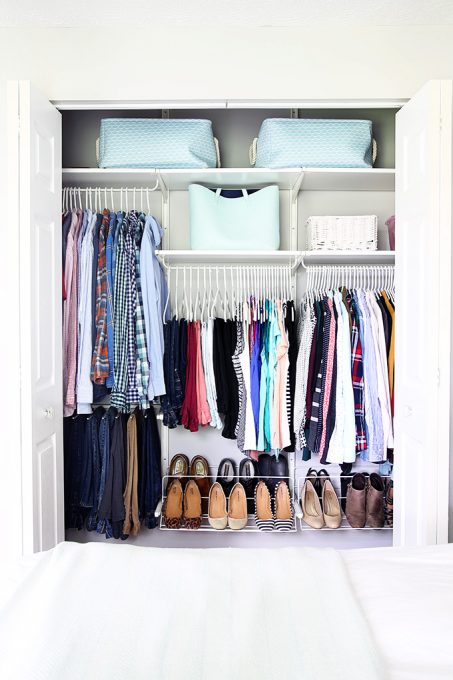 This girl went through the KonMari Method process a year ago and talks about what she stuck to, what she changed, and what's currently working to keep her house organized. Click through to the post to read more!