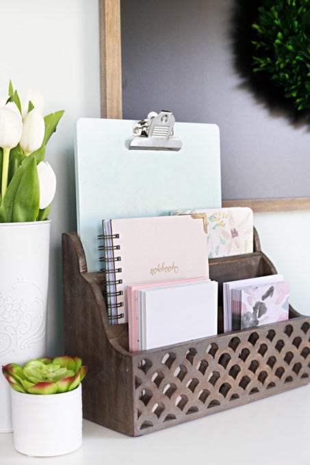 Desk Organized with Marie Kondo's KonMari Method