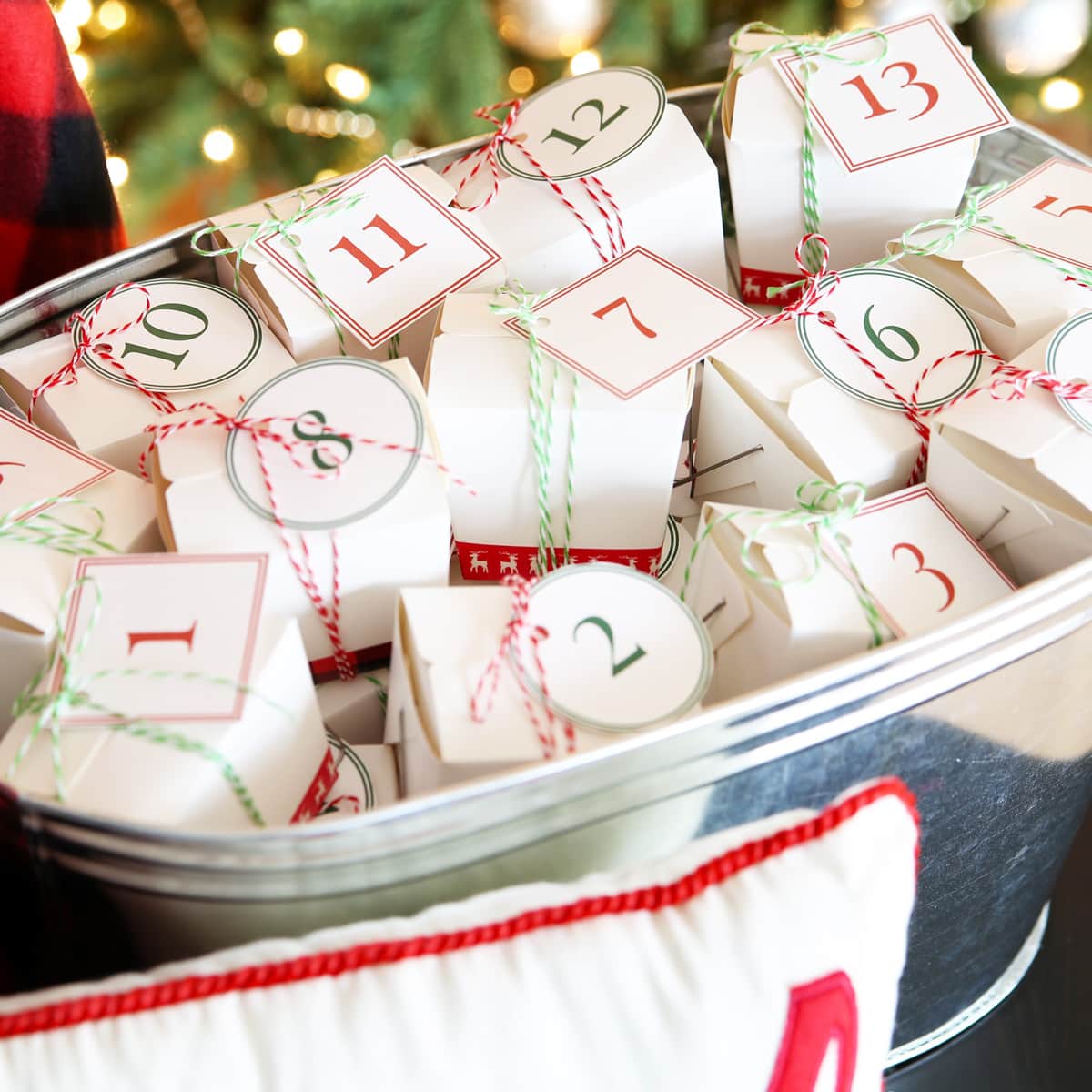 DIY Advent Calendar with Free Printables