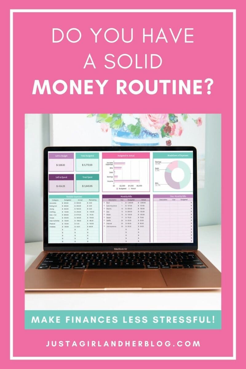 Do you have a solid money routine?