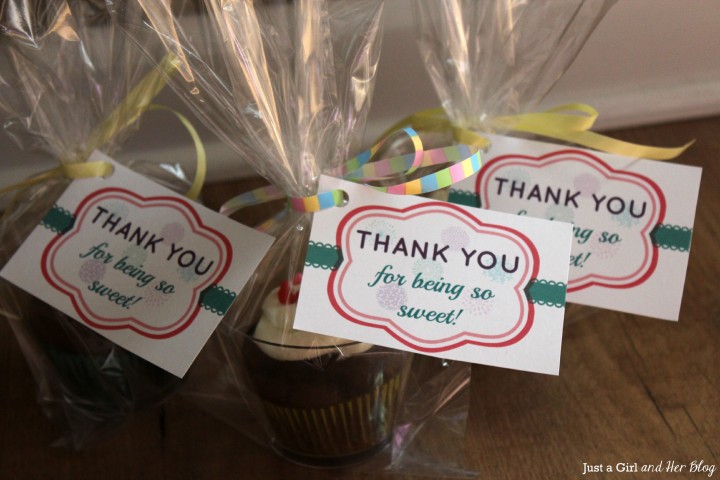 A Sweet and Simple Thank You Gift by Just a Girl and Her Blog