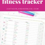 Free Printable Fitness Tracker