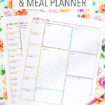 Free Printable Grocery List and Meal Planner