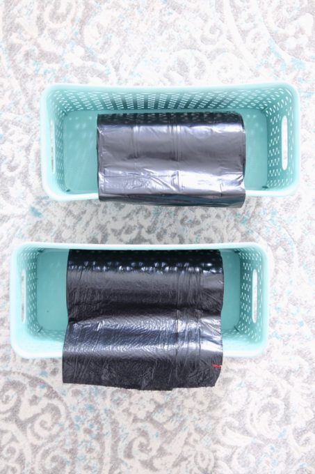 How to Store Garbage Bags Neatly