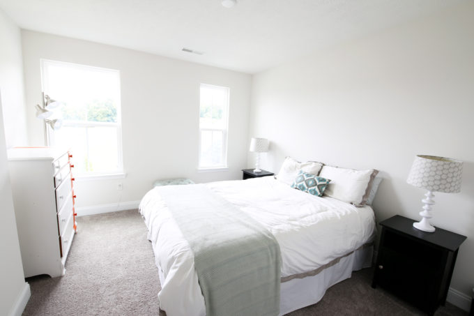 Bare Guest Bedroom Before Photo