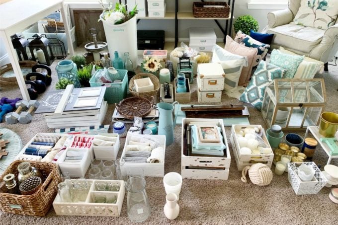 Organizing Home Decor Items with the KonMari Method