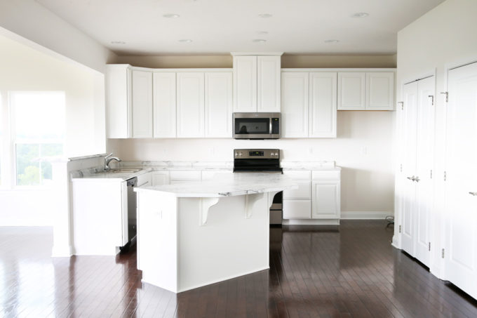 Bare Kitchen Before Photo