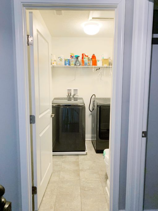 Small Laundry Room Before Photo