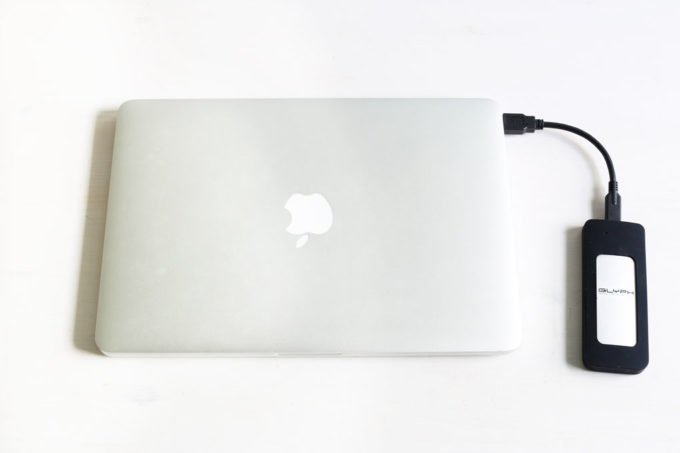 MacBook Pro with Glyph SSD Hard Drive