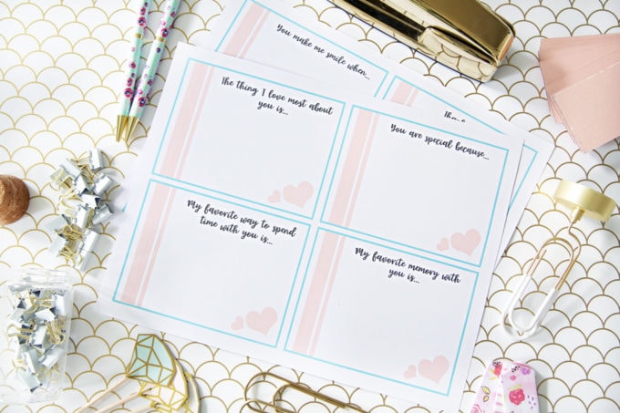 Last Minute Mother's Day Gift Ideas from Little Kids with Free Printables (Could also be used for grandma or any caregiver!)