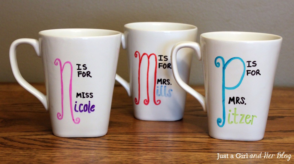 Mugs with Writing