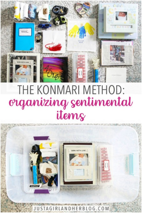 Decluttering Sentimental Items with Marie Kondo's KonMari Method