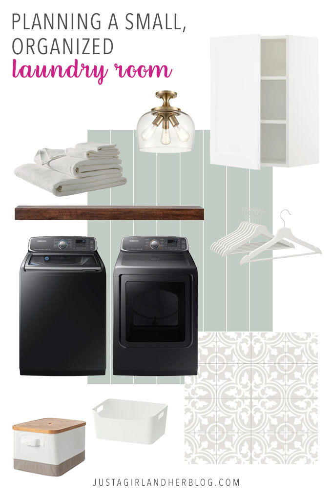 Planning a Small, Organized Laundry Room