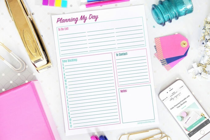 Home Binder Daily Planning Printable