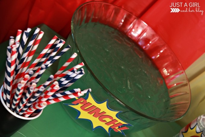 A Superhero 5th Birthday Party by Just a Girl and Her Blog