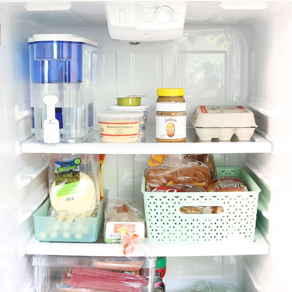 Organized Small Refrigerator