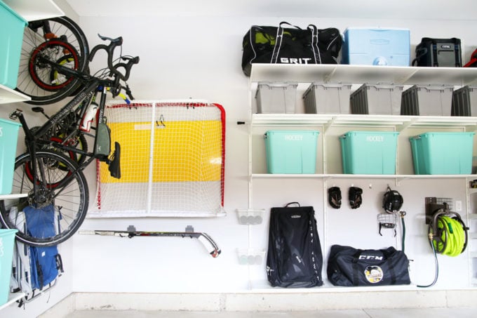 How to Organize Hockey Gear in the Garage