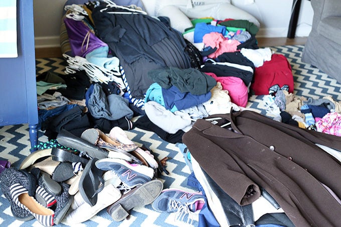 Decluttering Clothes with the KonMari Method by Marie Kondo