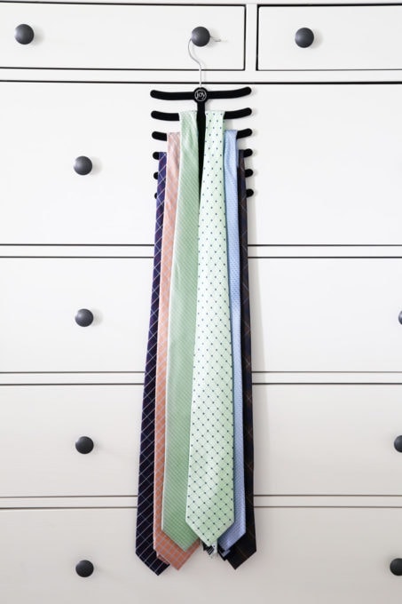 Organized ties, closet organization ideas