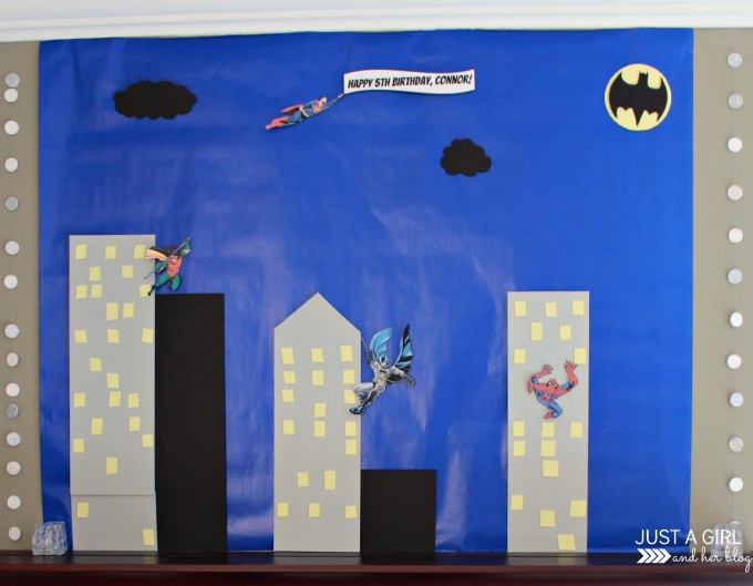 A Superhero 5th Birthday Party by Just a Girl and Her Blog