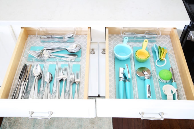 Organized Kitchen Utensils