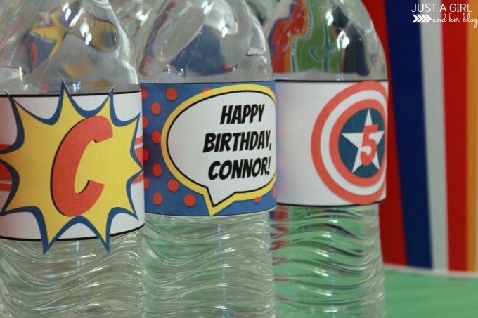 A Superhero 5th Birthday Party by Just a Girl and Her Blog