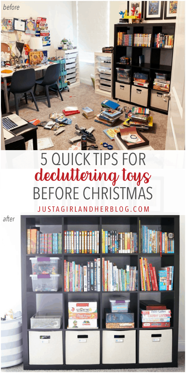 5 Quick Tips for Decluttering Toys Before Christmas