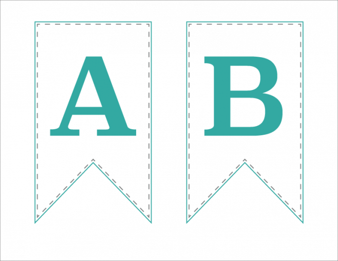 Love this cute free printable bunting banner! It includes every letter, so it could easily be used for birthdays, baby showers, wedding showers, and other celebrations! Click through to the post to snag the printable!