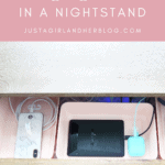 DIY Charging Station in a Nightstand