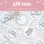 Free Printable Holiday Gift Tags