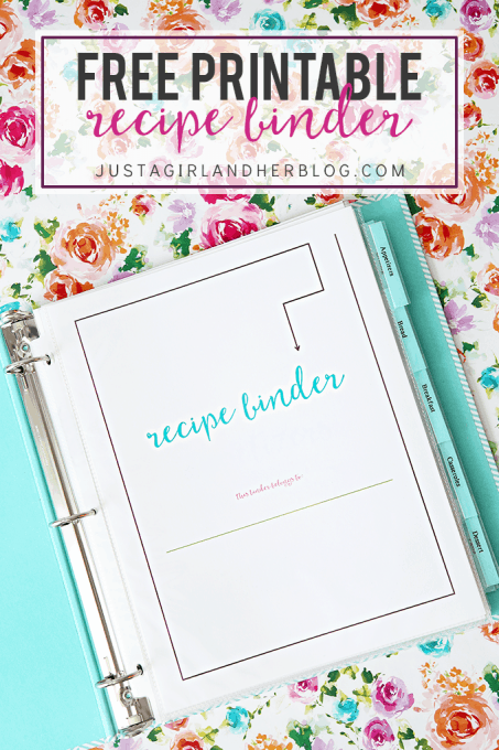 Love these super cute free printable recipe cards! She even gives two styles -- one type to fit in a recipe binder and also traditional 4 x 6 recipe cards! Head over to the post to print yours and organize your recipes!