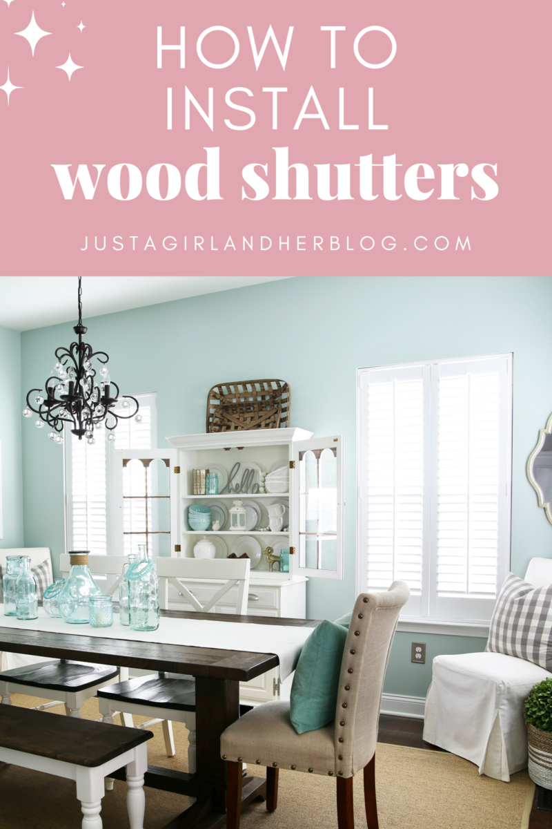 How to Install Wood Shutters