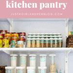 How to Organize a Kitchen Pantry