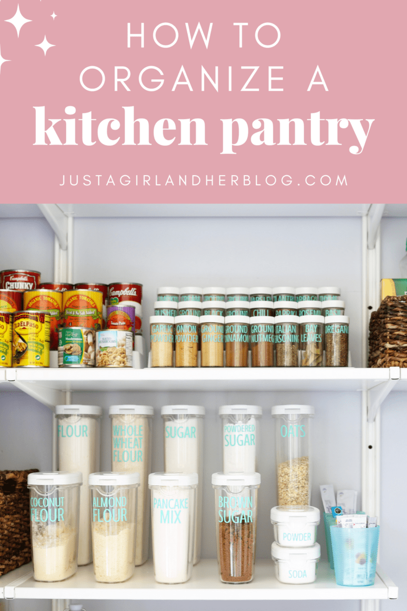 How to Organize a Kitchen Pantry