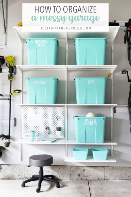 How to Organize a Messy Garage