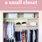 How to Organize a Small Closet