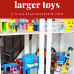 How to Organize Larger Toys