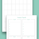 Organize Your Summer Projects with These Free Planning Printables