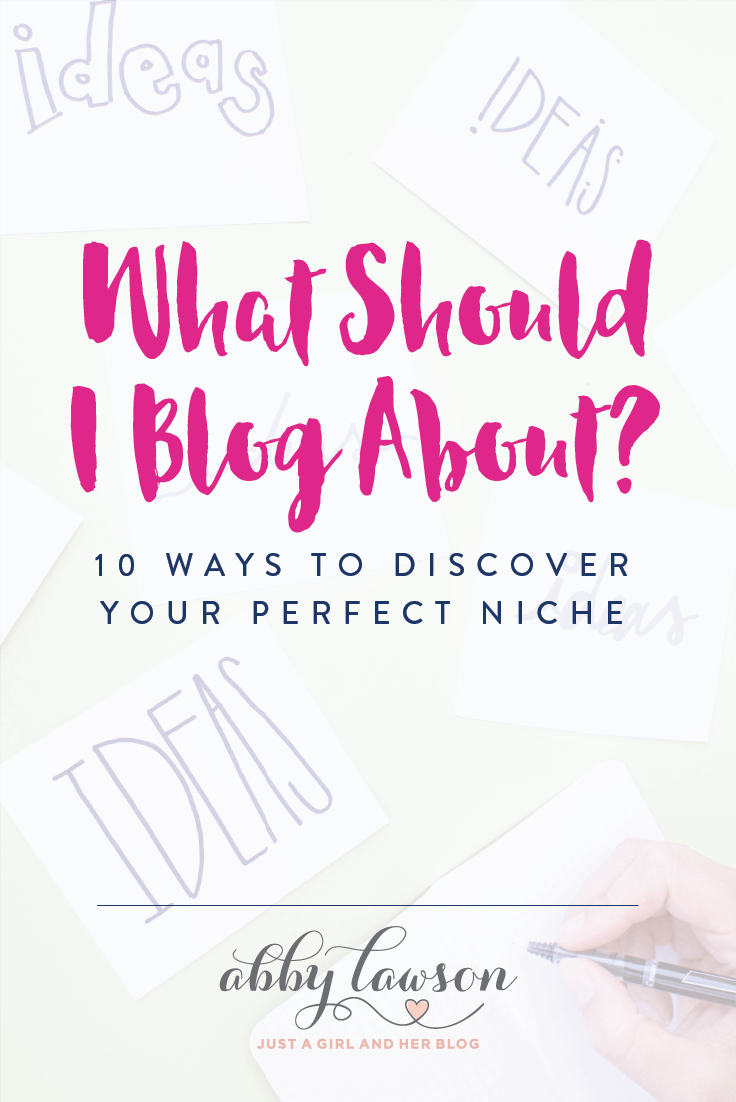 If you want to start a blog but aren’t sure what to blog about, don’t miss this post! It has great tips and tricks for helping you find the perfect blog niche. Click through to the post to read them all!