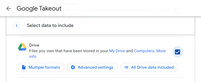 Google Takeout