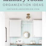 11+ Brilliant Small Laundry Room Organization Ideas