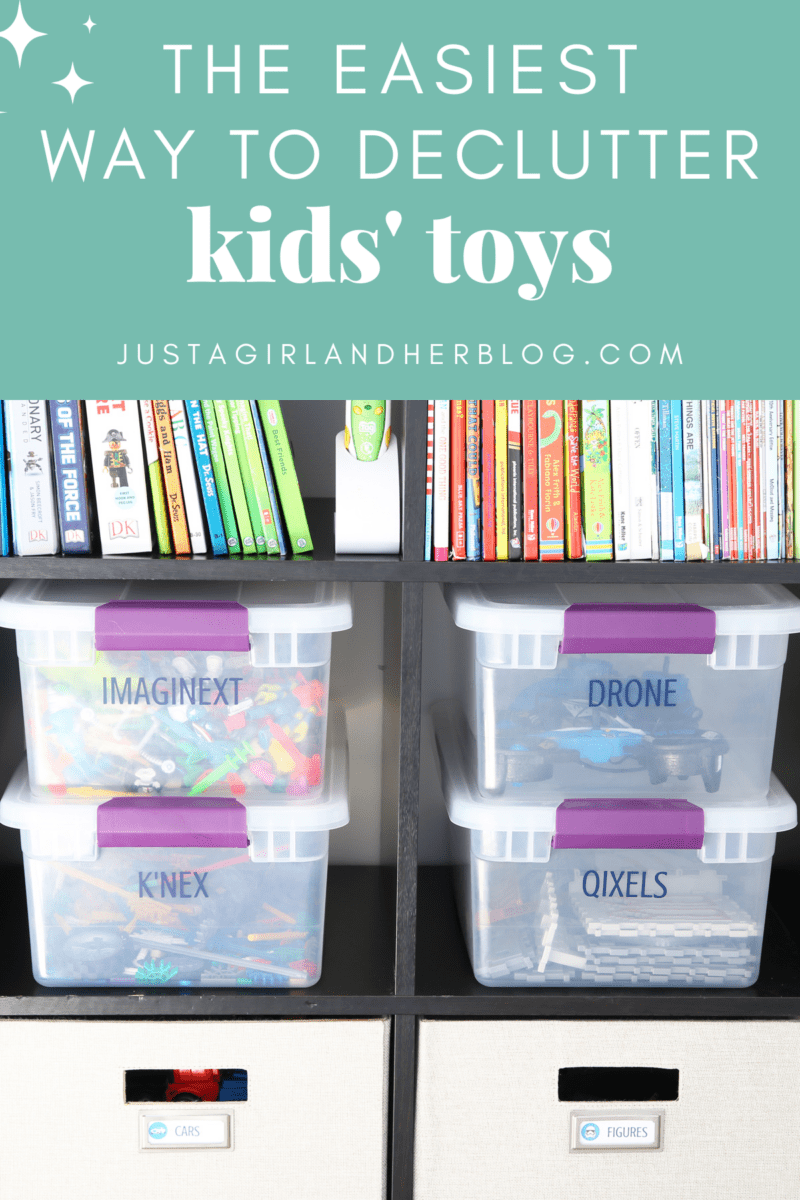 The Easiest Way to Declutter Kids' Toys