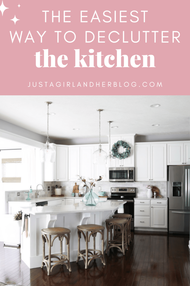 The Easiest Way to Declutter the Kitchen