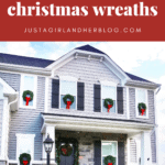 The Easiest Way to Hang Christmas Wreaths